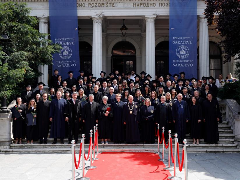 Univerzitet u Sarajevu promovirao 62 doktora i doktorice nauka