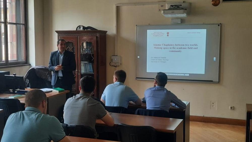 Erasmus+: Prof. dr. Mahmoud Abdallah iz Centra za islamsku teologiju u Tuebingenu boravio na Fakultetu islamskih nauka UNSA