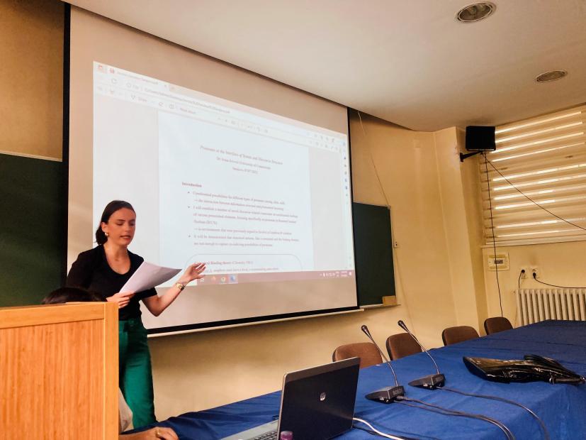 Dr. Ivana Jovović sa Univerziteta u Connecticutu održala gostujuće predavanje na Odsjeku za anglistiku Filozofskog fakulteta UNSA