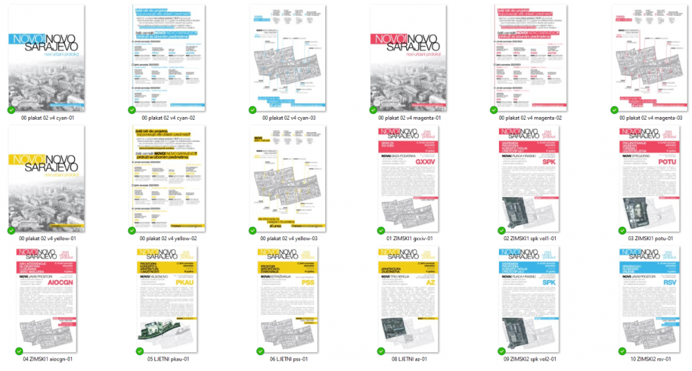 Realizirane aktivnosti u okviru naučnoistraživačkog projekta “Novi urbani protokol: primjena interaktivnih i digitalnih alata u održivoj i inkluzivnoj urbanoj transformaciji javnih prostora"