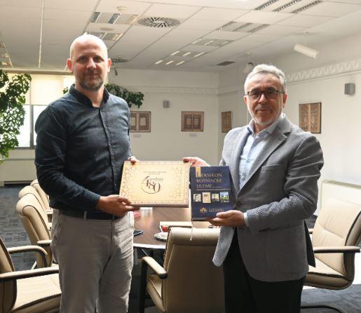 Direktor Instituta za islamska istraživanja (ISAM) iz Istanbula POSJETIO Gazi Husrev-begovu biblioteku