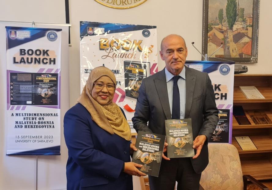 Delegacija Tehnološkog univerziteta Mara posjetila UNSA | Predstavljena knjiga "Multidimenzionalna studija odnosa Bosne i Malezije"