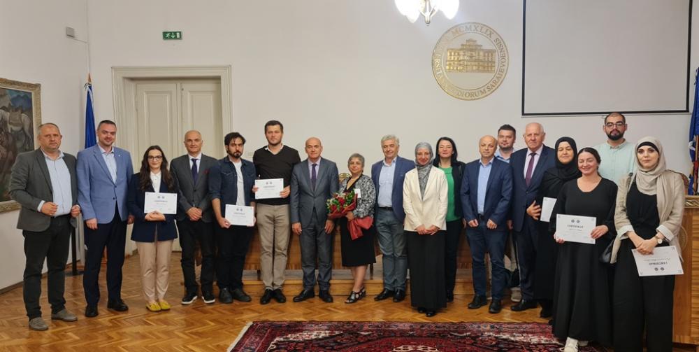 Dodijeljeni certifikati polaznicima drugog stepena Specijalizacijskog kursa za unapređenje znanja osmanskog jezika i čitanje osmanskih dokumenata