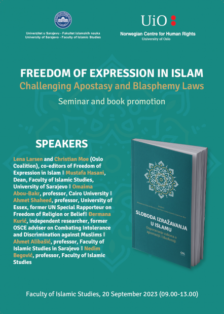 Seminar i promocija knjige | Freedom of Expression in Islam: Challenging Apostasy and Blasphemy Laws