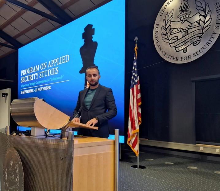 Viši asistent Fakulteta za kriminalistiku, kriminologiju i sigurnosne studije UNSA Kenan Hodžić, MA, u internacionalnom PASS programu