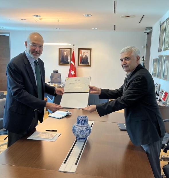 Predstavnici Orijentalnog instituta UNSA posjetili Ambasadu Republike Turske u BiH