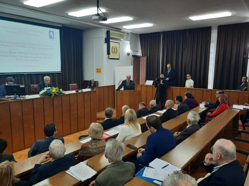 Naučna konferencija povodom obilježavanja 80. godišnjice Prvog zasjedanja ZAVNOBiH-a i Drugog zasjedanja AVNOJ-a