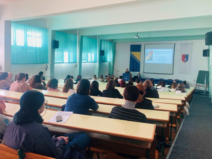 Informacija o gostujućem predavanju profesorice Judy Pace na Filozofskom fakultetu UNSA