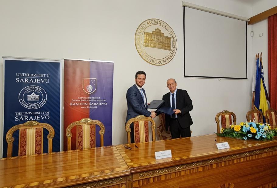 UNSA i Vlada KS | Potpisan Sporazum o razvoju institucionalne i istraživačke infrastrukture i opremljenosti Univerziteta u Sarajevu