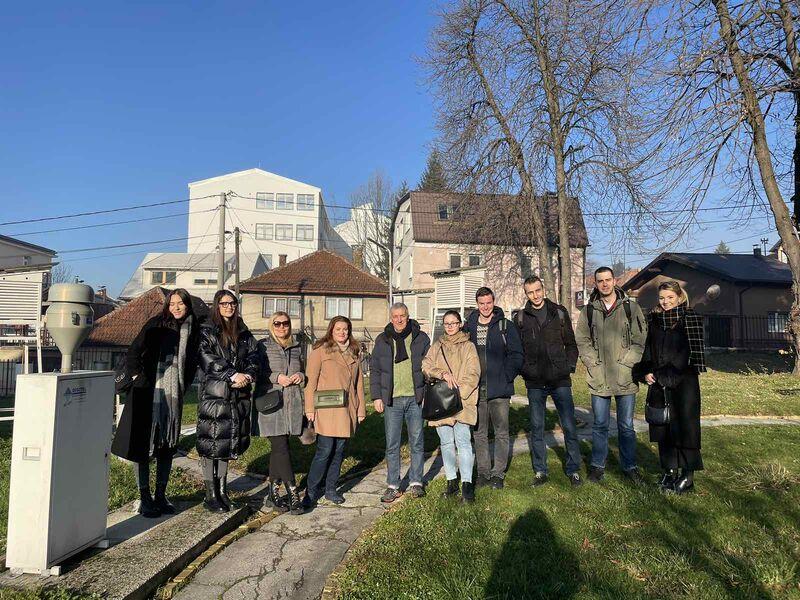 Studenti Građevinskog fakulteta UNSA posjetili Federalni hidrometeorološki zavod (FHMZ) 