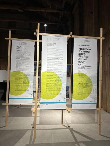 Predstavljanje radova nastavnog osoblja i studenata Arhitektonskog fakulteta UNSA na Piranskim danima arhitekture 2023.