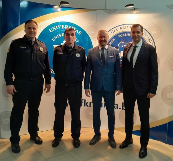 Posjeta rukovodstva Ministarstva unutrašnjih poslova Zeničko-dobojskog kantona Fakultetu za kriminalistiku, kriminologiju i sigurnosne studije UNSA