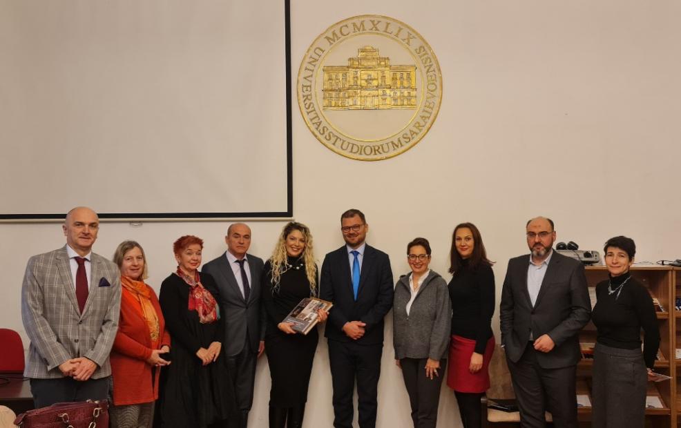 Sastanak ministrice za nauku, visoko obrazovanje i mlade i rektora Univerziteta u Sarajevu