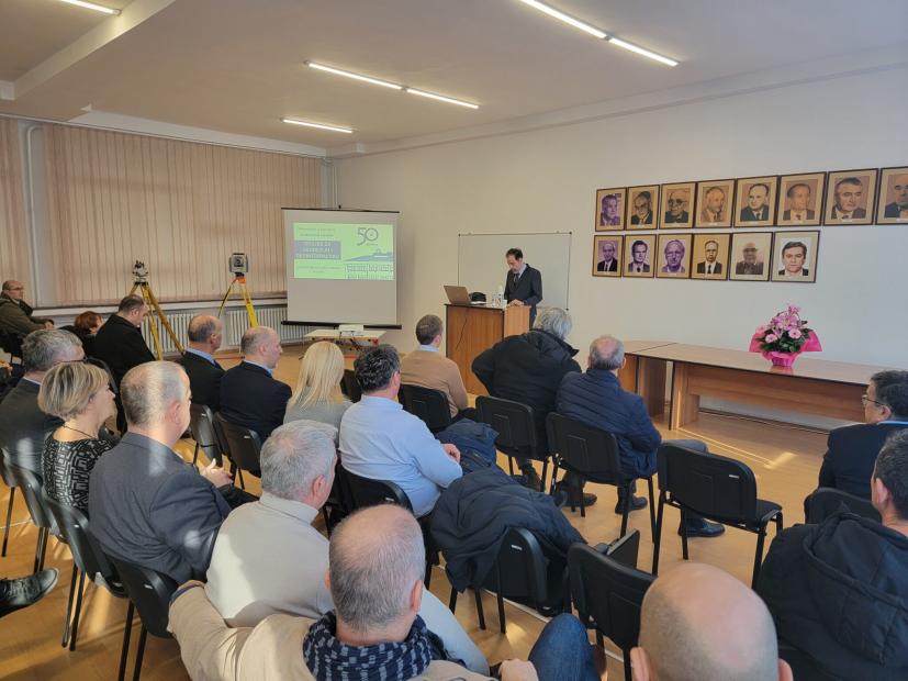 Svečanost povodom 50 godina studija geodezije na Građevinskom fakultetu Univerziteta u Sarajevu