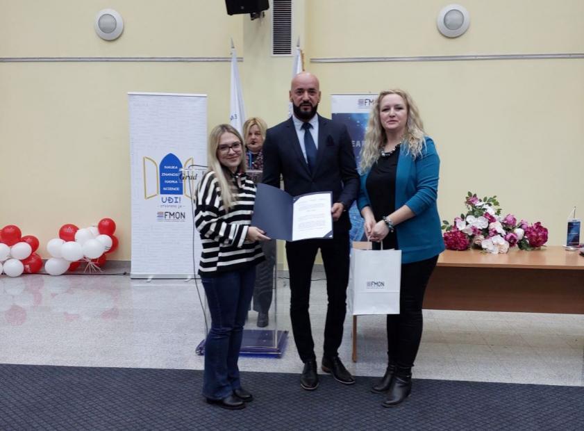 Dodijeljena priznanja Federalnog ministarstva obrazovanja i nauke studentima -  najaktivnijim korisnicima univerzitetskih biblioteka