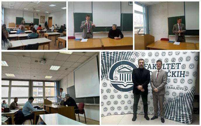 Na Fakultetu političkih nauka UNSA održano gostujuće predavanje “To be a diplomat”