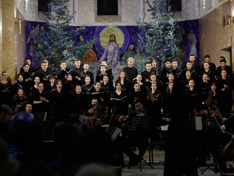 Održan zajednički koncert Hora i Orkestra Muzičke akademije UNSA | Svečani decembarski dani Univerziteta u Sarajevu i Koncertna sezona Muzičke akademije UNSA