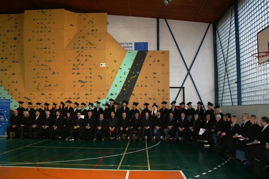 Promovirani diplomanti i magistranti Fakulteta sporta i tjelesnog odgoja UNSA