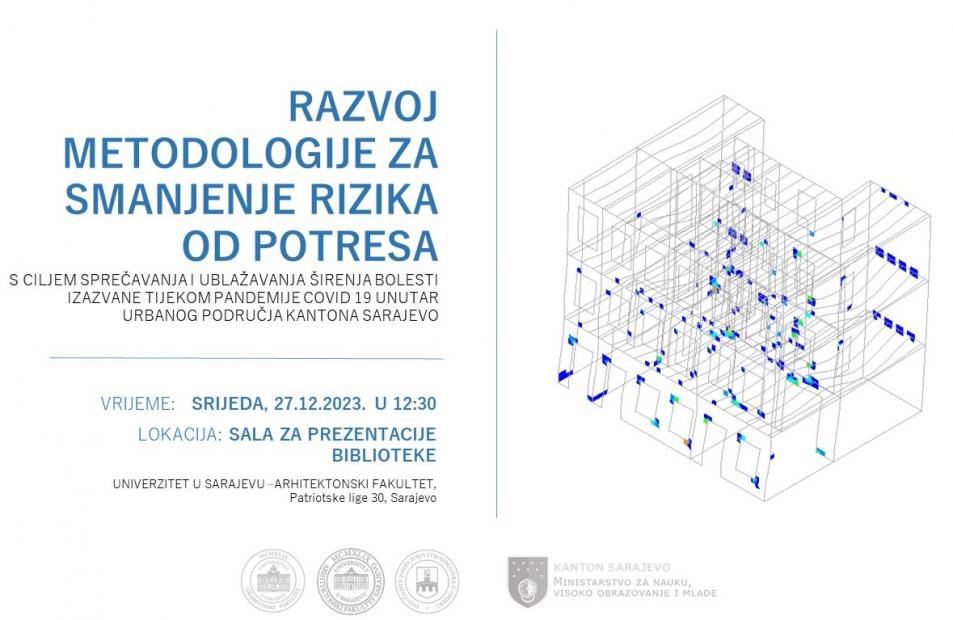 Prezentacija projekta "Razvoj metodologije za smanjenje rizika od potresa"