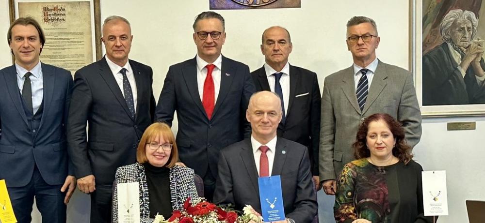 Održana sjednica Rektorske konferencije/zbora BiH | Nagrade i priznanja zaslužnim članovima akademske zajednice
