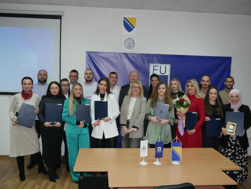 Svečana promocija i dodjela diploma diplomantima i magistrantima Fakulteta za upravu - pridružene članice Univerziteta u Sarajevu