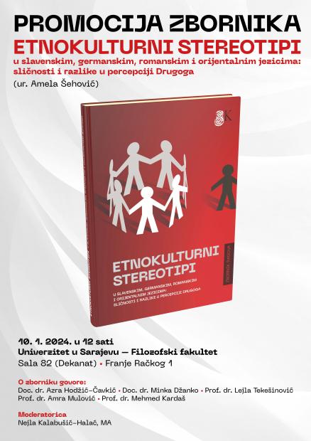 Promocija zbornika "Etnokulturni stereotipi u slavenskim, germanskim, romanskim i orijentalnim jezicima: sličnosti i razlike u percepciji Drugoga"