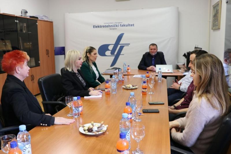 Ministrica za nauku, visoko obrazovanje i mlade Kantona Sarajevo posjetila Elektrotehnički fakultet Univerziteta u Sarajevu