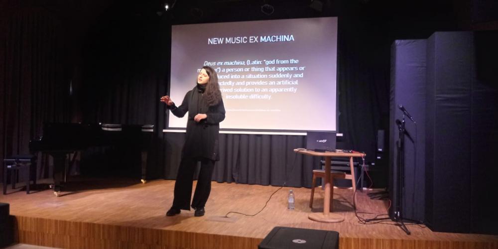 Prof. mr. Ališer Sijarić i v. asist. dr. Hanan Hadžajlić gosti Muzičke akademije u Ljubljani