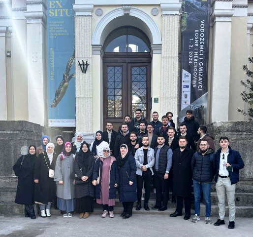 Fakultet islamskih nauka UNSA | Nastavna posjeta Zemaljskom muzeju Bosne i Hercegovine