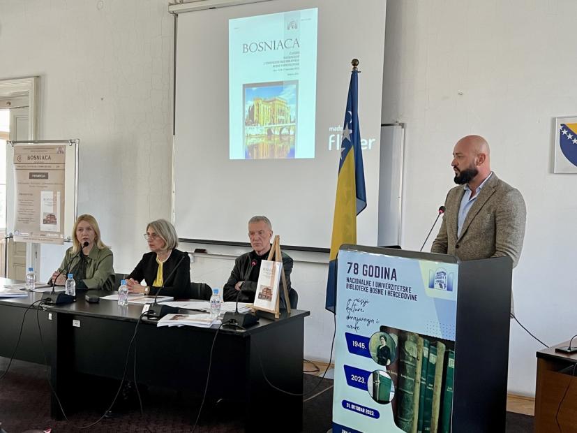 Predstavljen časopis 'Bosniaca' i otvorena izložba 'Iz fondova NUBBiH – Zbirka stare periodike'