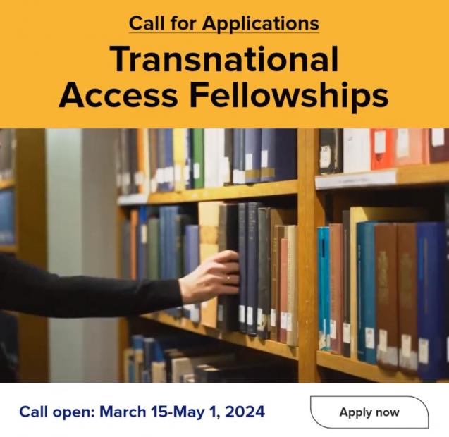 Poziv za dostavljanje prijava: Program internacionalnih posjeta 2024-2025. (TNA - Transnational Access Fellowships)
