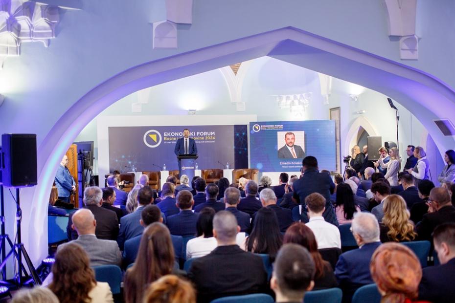 Završen Ekonomski forum Bosne i Hercegovine 2024 | Saradnja zemalja, institucija i pojedinaca kao imperativ napretka ekonomije
