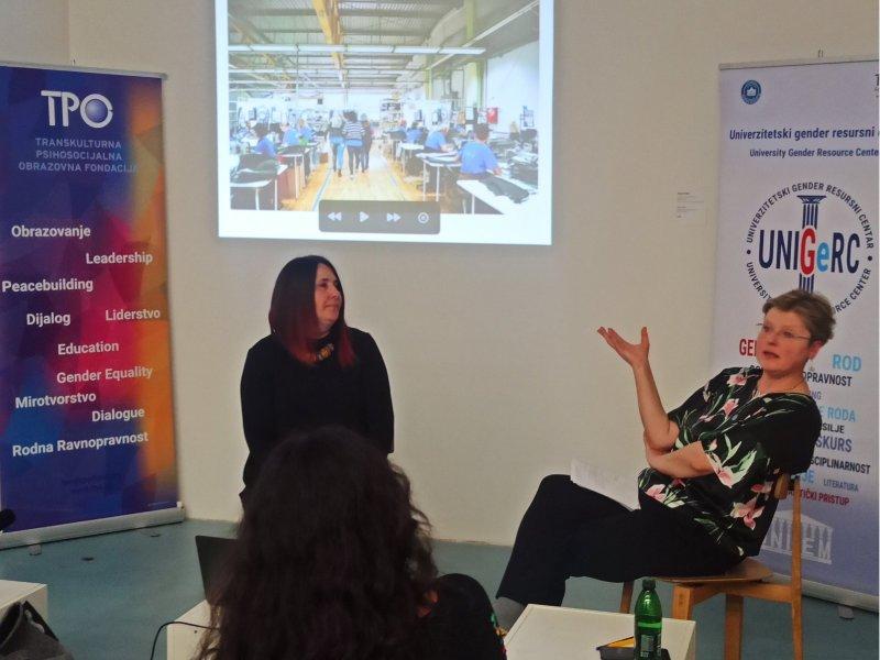 Održana treća tribina iz serijala “Trudbenice u kulturi” pod nazivom “Ram za sliku”