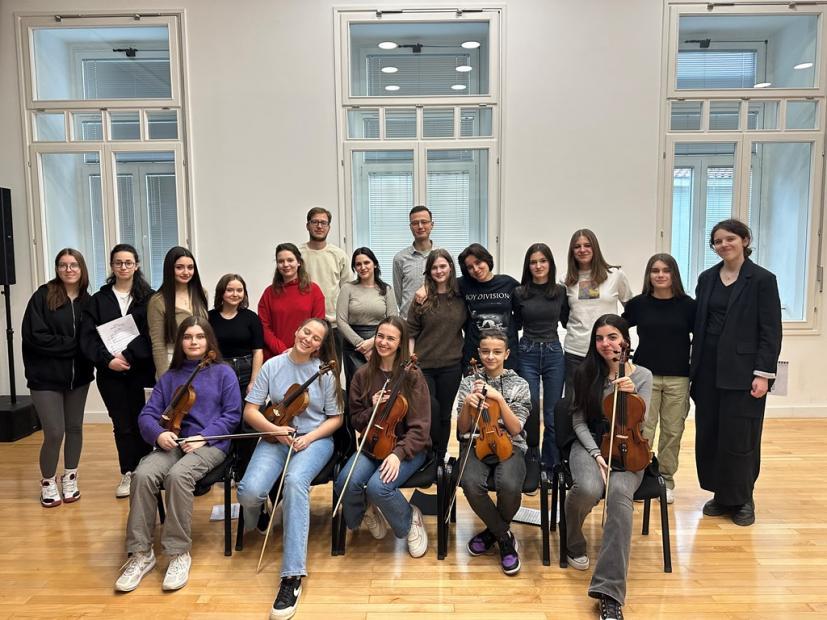 Masterclass u Mostaru: Ass. mr. Fuad Šetić posjetio Muzičku školu I i II stupnja