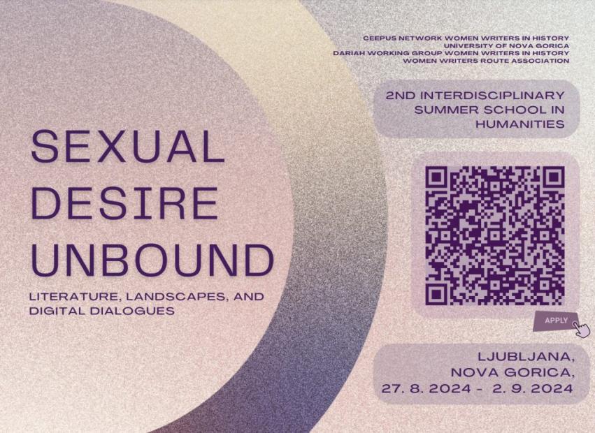 Poziv | Summer School 2024: Sexual Desire Unbound