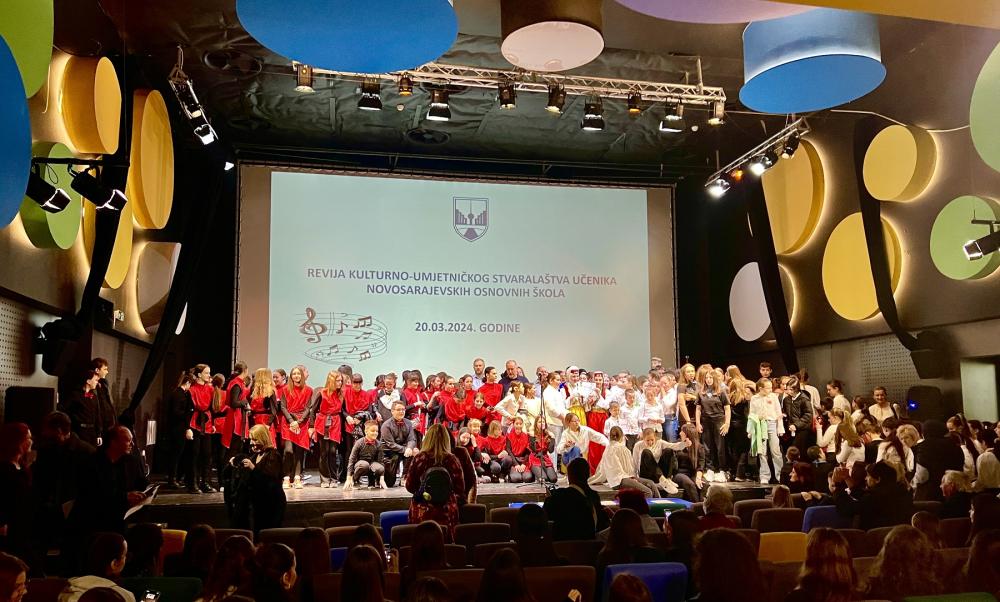 Studenti Muzičke akademije prisustvovali Reviji kulturno-umjetničkog stvaralaštva učenika novosarajevskih osnovnih škola