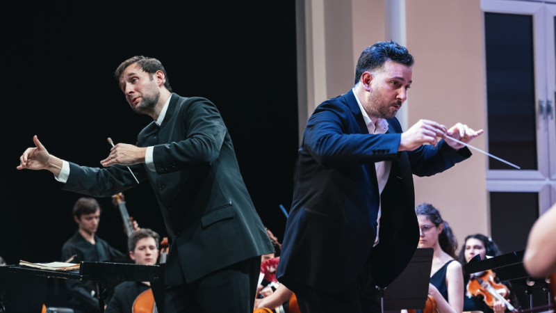 Održana tri koncerta Orkestra mladih glazbenika iz Zagreba pod dirigentskom palicom doc. mr. Emira Mejremića i doc. mr. Matije Fortune