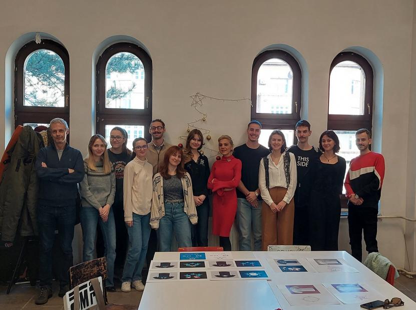 Studenti Odsjeka grafički dizajn Akademije likovnih umjetnosti UNSA pomogli rad udruženja DAJTE NAM ŠANSU