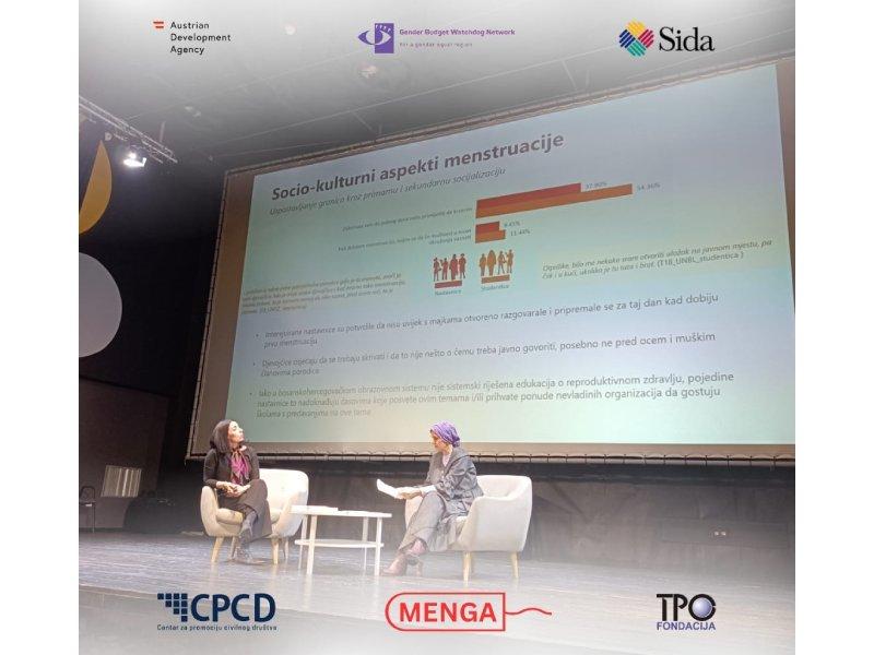 Predstavljeni rezultati istraživanja “Koliko košta i koliko boli: Društveno dekodiranje menstruacije na univerzitetima u BIH”
