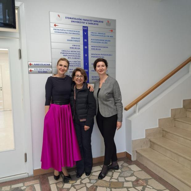 Lecture by Guest Speakers from the University of Pennsylvania at the University of Sarajevo's Faculty of Dental Medicine with Clinical Center