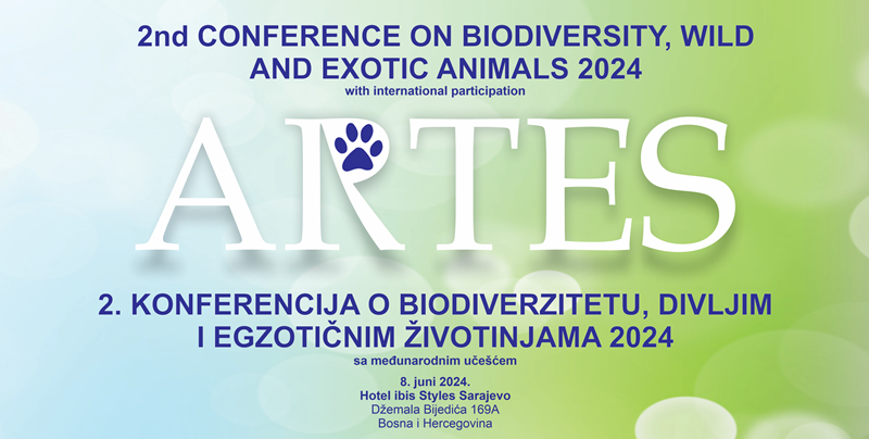 POZIV | 2. ARTES konferencija o biodiverzitetu, divljim i egzotičnim životinjama 2024