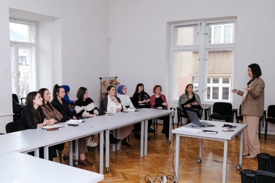 IVIK UNSA - Two workshops were held for academic, scientific-research/artistic-research and professional staff of UNSA