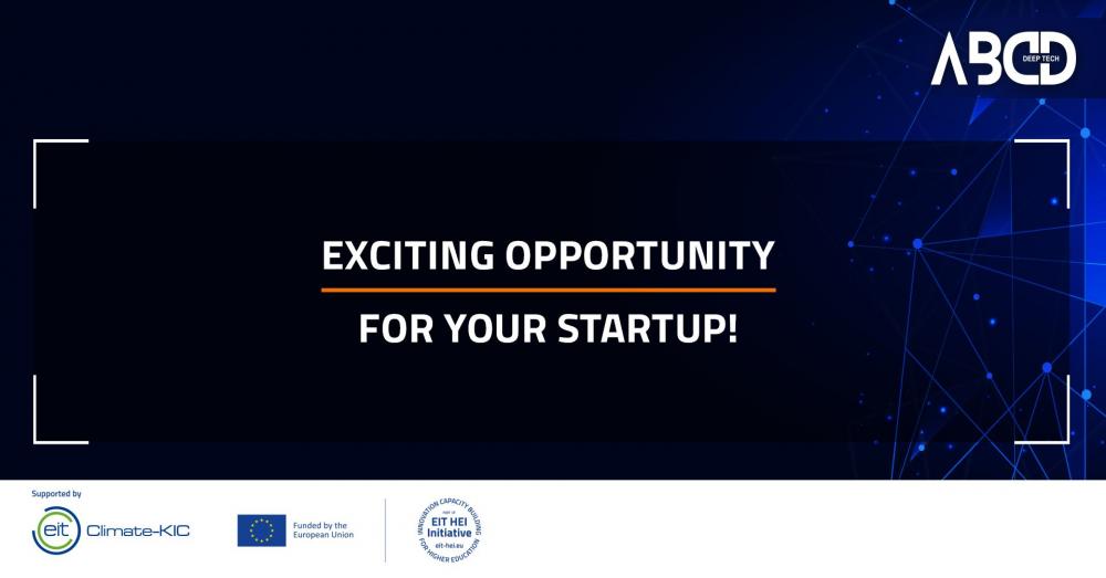 "Founders ABCD Deep Tech Startup"