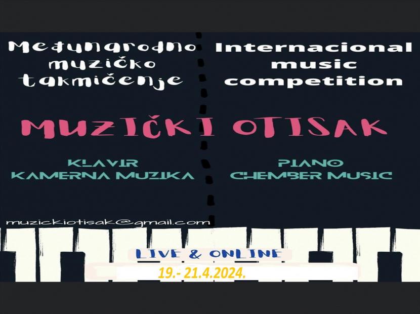 Na Međunarodnom takmičenju u Vrnjačkoj Banji (Srbija), studenti u klasi red. prof. mr. Emine Begić osvojili dvije specijalne nagrade