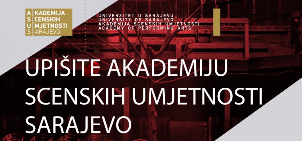 Dani otvorenih vrata Akademije scenskih umjetnosti Univerziteta u Sarajevu