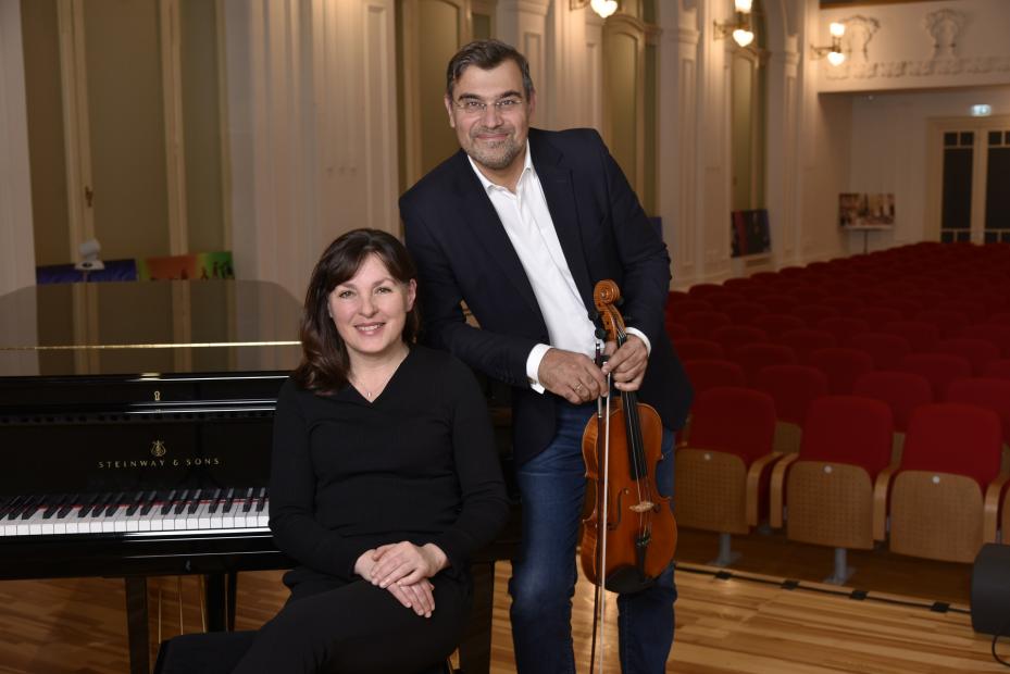 Koncert violiste Wladimira Kossjanenka i pijanistice Vesne Podrug Kossjanenko