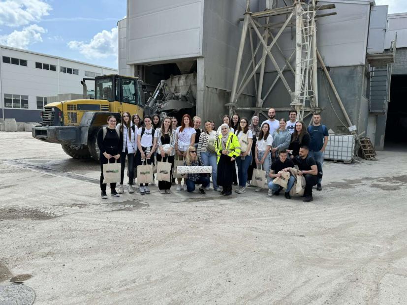 Posjeta Tvornici cementa Kakanj i kompaniji Termobeton d.o.o. u Brezi