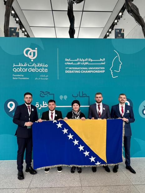 UNSA – FIN na Sedmom međunarodnom univerzitetskom debatnom takmičenju u Dohi
