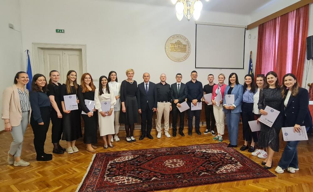 Svečano dodijeljeni certifikati učesnicima TRAIN programa Univerziteta u Sarajevu