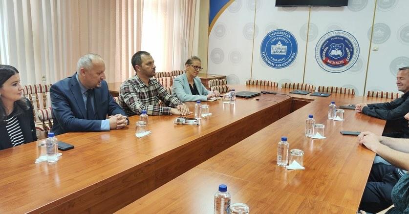 Agreement on Scientific, Educational and Professional Cooperation signed between the University of Sarajevo - Faculty of Criminalistics, Criminology and Security Studies and JU Therapeutic Community "Kampus" KS